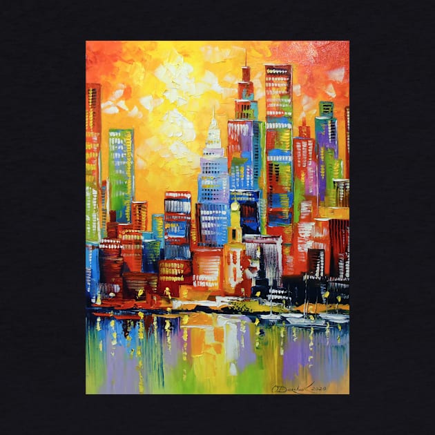 Bright new York city by OLHADARCHUKART